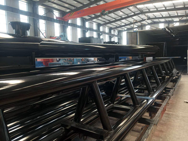 完成噴塑的限高架 完成噴塑的限高架