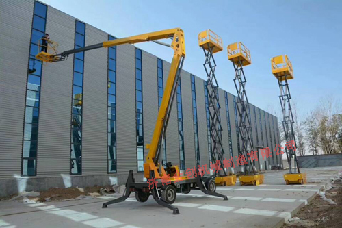 牽引折臂式液壓升降機 牽引折臂式液壓升降機